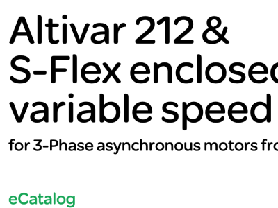 Altivar 212 S-Flex enclosed variable speed drives - Catalog